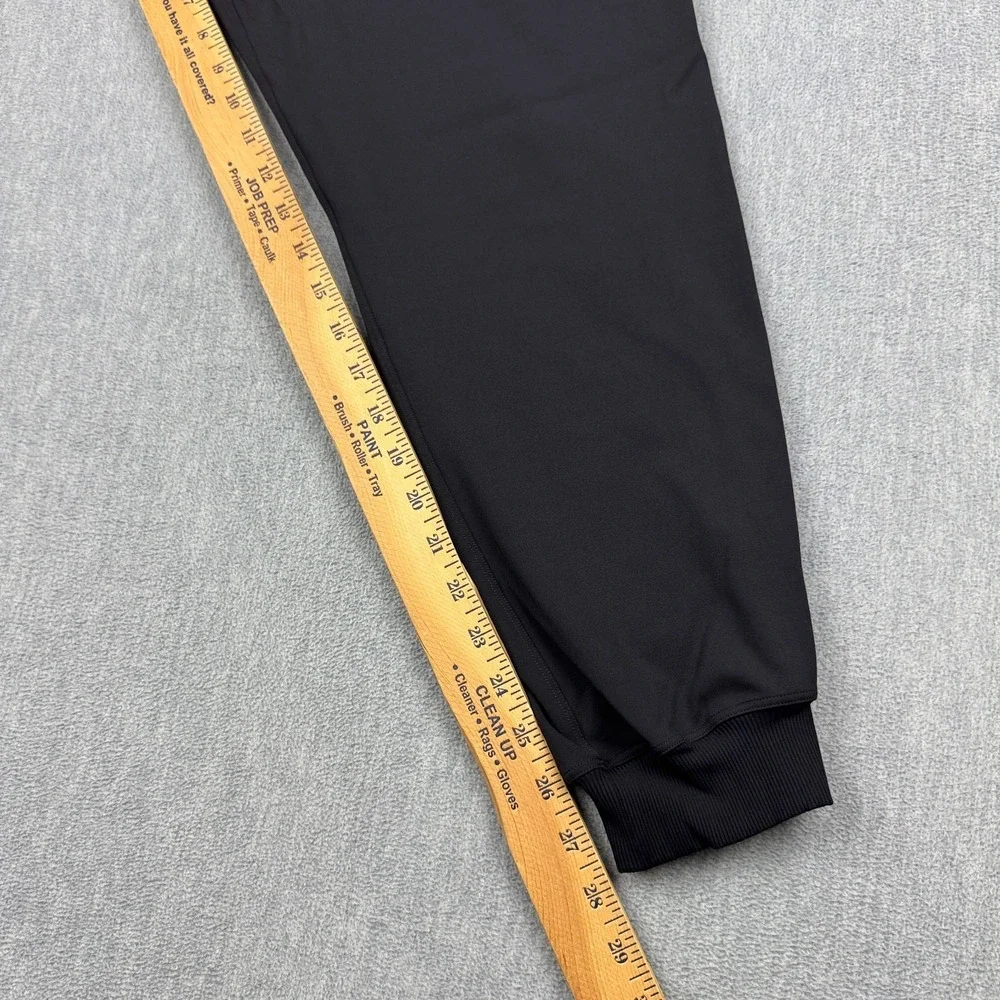 Lululemon Jogger Pants Womens 14 Black‎ Keep Moving Training Running Gym W5CV4S